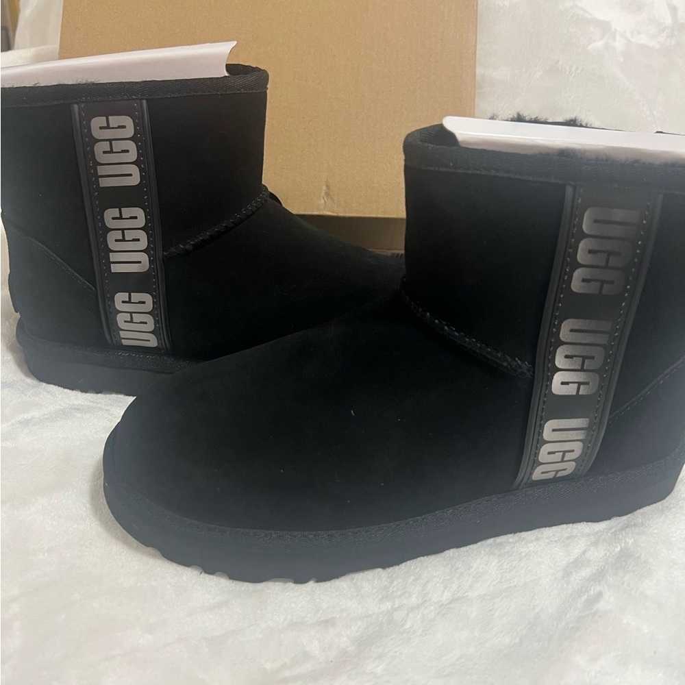 UGG Black Ankle Boots